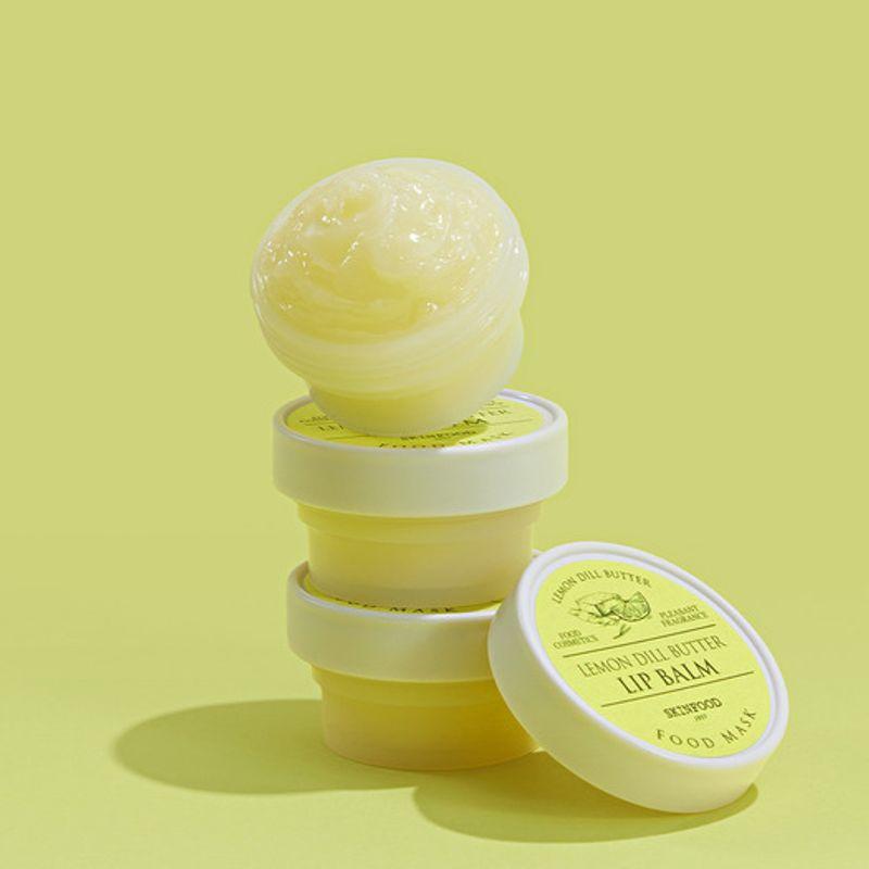 SKINFOOD Lemon Dill Butter Food Mask Lip Balm 21g