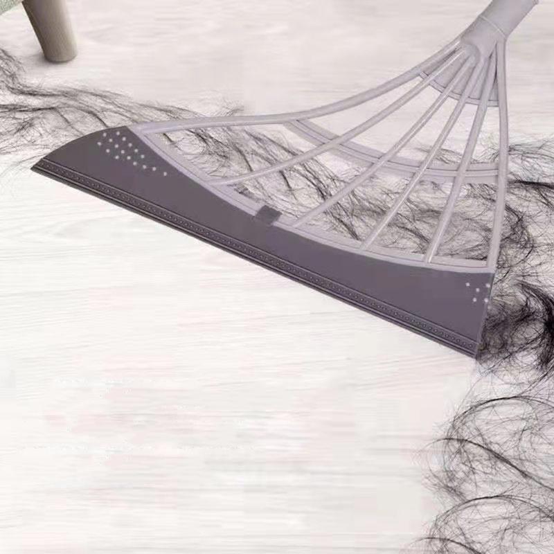 Multifunction Magic Broom 2-in-1 Sweeper Easily Dry the Floor and Remove Dirt Hangable Handle Design for Home  Office