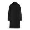 Fanzhen Men's Mid-length Wool Blend Overcoat