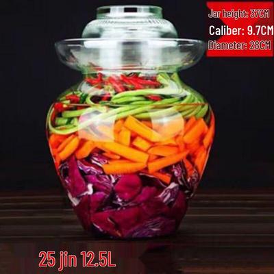 Min Nai Glass Pickling Jar
