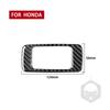 Rear Roof Reading Light Frame Paenl For Honda Civic —2025 Car Accessories Real Carbon Fiber Interior Cover Trim Sticker