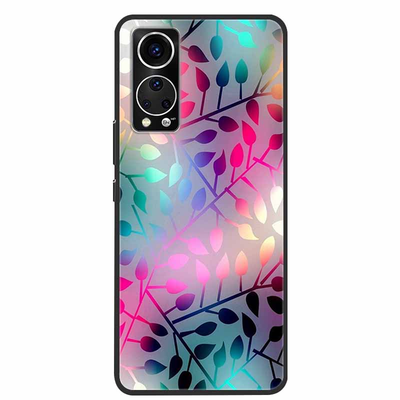 Für ZTE Axon 30 Handyhülle Cover Cooler Wolf Löwe Tiger Schwarzes Silikon Weiche Hülle Für ZTE Axon 30 Rückabdeckung Hülle Axon30 5G Hülle