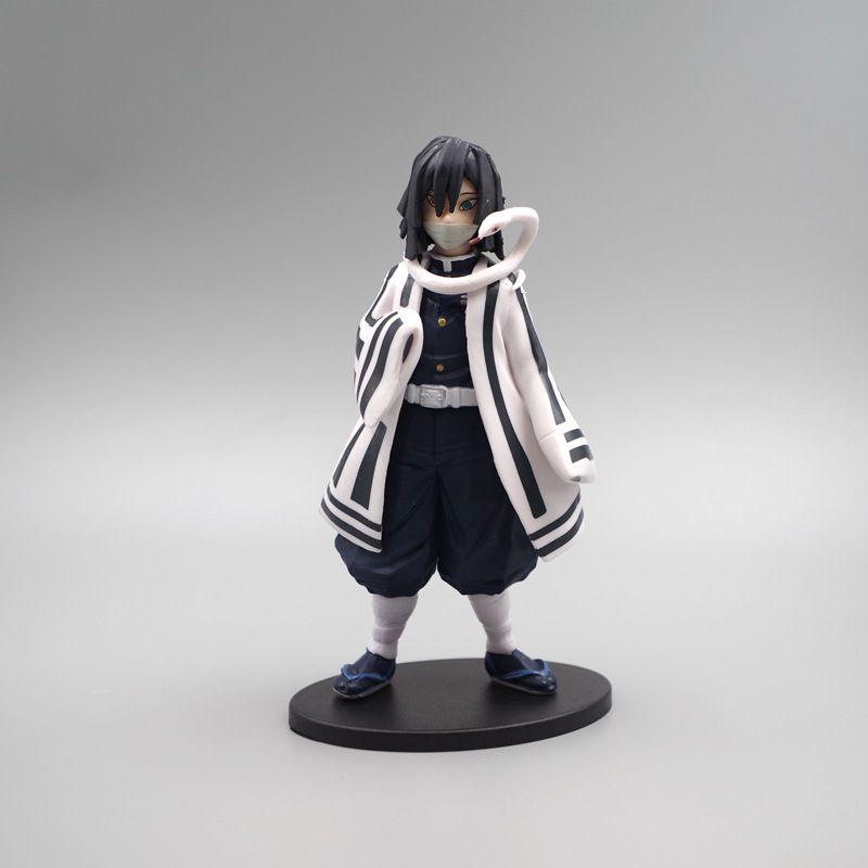 Highquality Pvc Demon Slayer Action Figures Collection Including Mitsuri Muichiro Tengen Kyojuro Obanai Kanao Sanemi Elegant Decorations