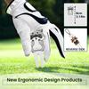 Alloy Golf Putting Green Fork Ball Marker Fairway Repair Fork Golf Divot Repair Tool Golf Gifts for Men and Women