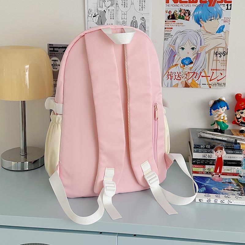 The New Schoolbag Is High-value, Fresh and Sweet, Candy-colored Backpack, Light and Large-capacity Mental Illness for Junior High School Students