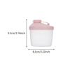 Travel Milk Powder Storaeg Box Formula Container Detachable Feature for Single Use Feeding and Easy Storage