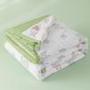INS Skin-Friendly Washable Cotton Summer Quilt - Brushed Flannel Cooling Blanket for Dorms