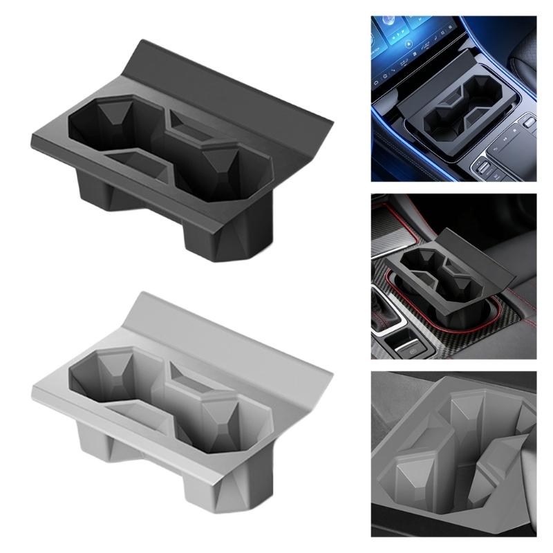 Center Console Drink Holder For Vehicle Interior Custom Design Prevents Cup Tipping And Spillage In Various Condition
