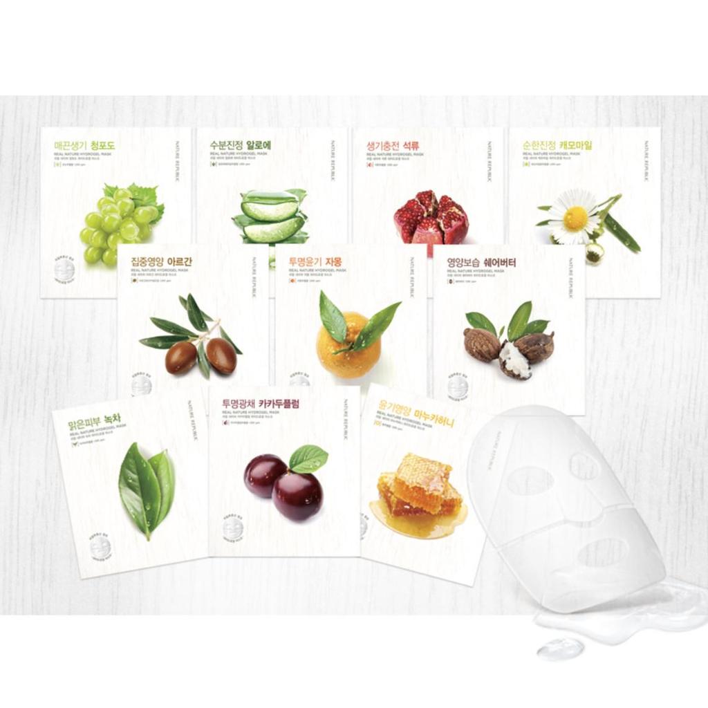 Buy Nature Republic Real Nature Hydrogel Mask Pomegranate 22g 10sheets At Affordable Prices Free Shipping Real Reviews With Photos Joom