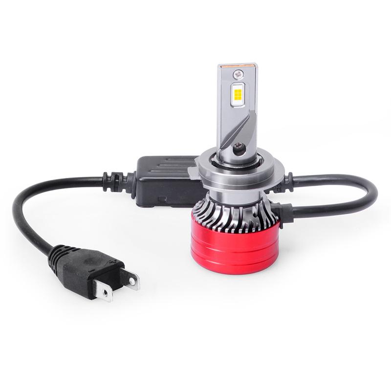 2Pcs H7 Led Bulb 6000K Cool White Led Fog Light Bulbs With Cooling Fan Led Fog Lights Plug And Play Ip67 Waterproof