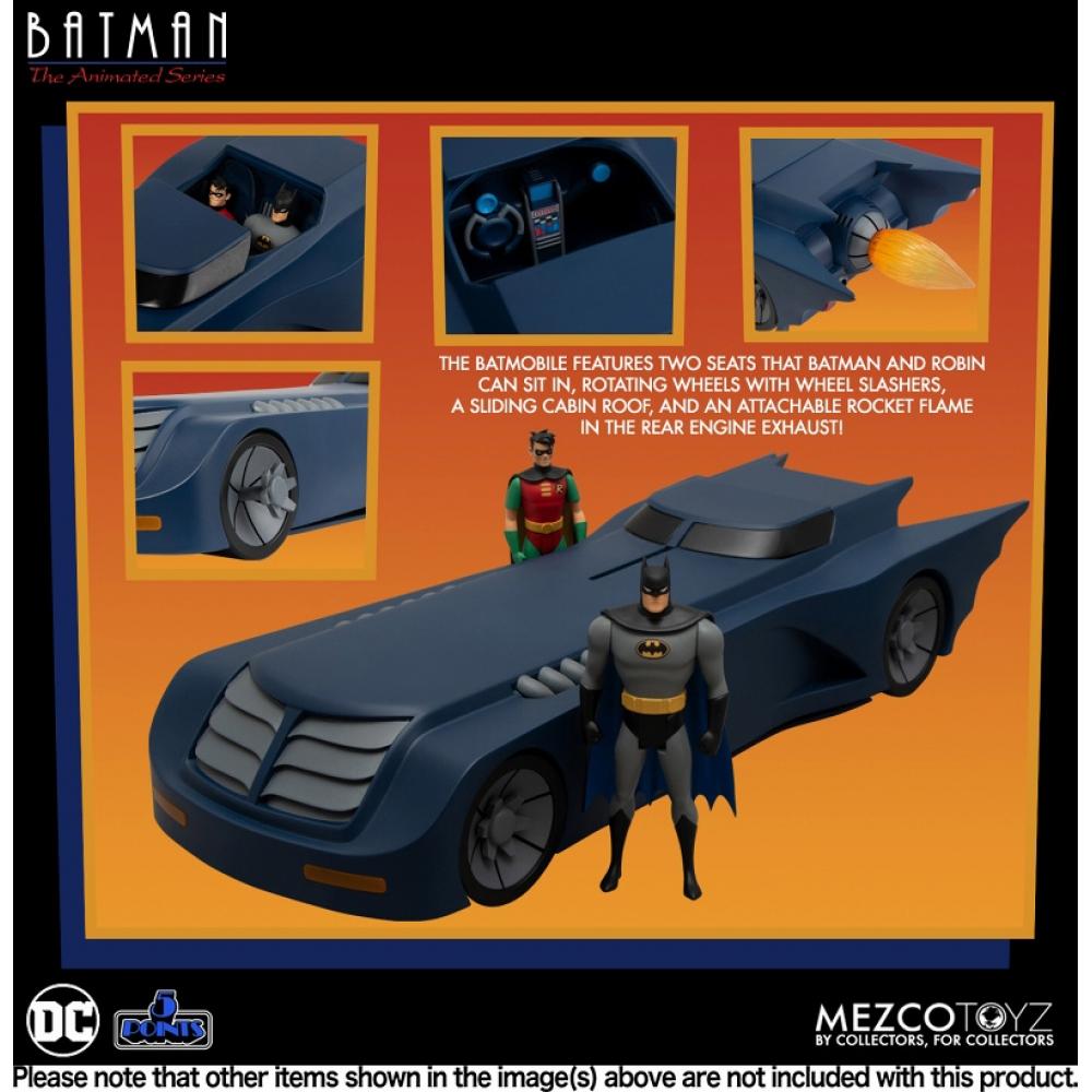 Batman 5 Points Batman Animated Series  Batmobile Action Vehicle