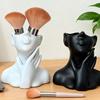 Creative Human Body Art Styling Storage Holders for Makeup Brushes Pens Holder Vinyl Figure Desktop Home Office Organizer Decor