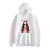 2022 Anime Demon Slayer Thick Velvet Hoodie - Loose Fit Hip-Hop Sweatshirt for Autumn/Winter
