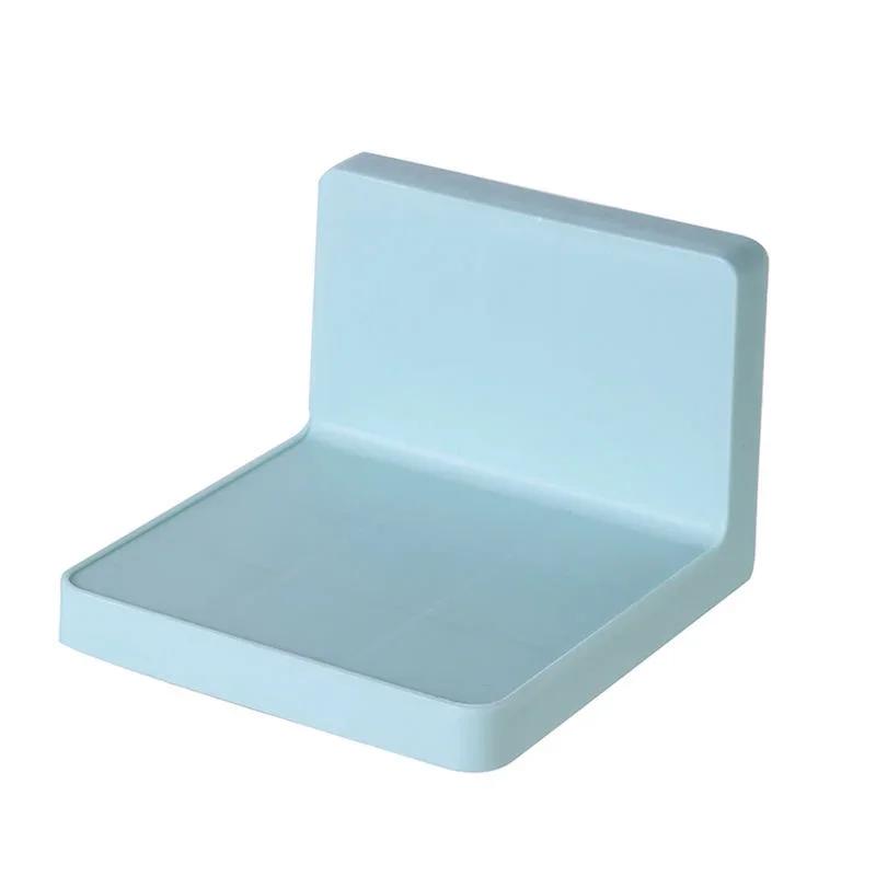 Bathroom Shelf Without Drilling Soap Dish Floating Shelves Plastic Kitchen Organizer Shower Caddy Spice Rack Shipping Free Items