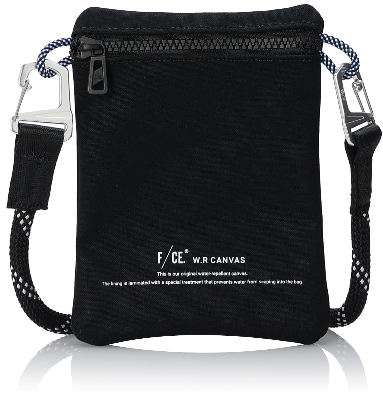 

BAG CANVAS MAP POCHETTE Black [FCE] POUCH/MINI W.R чорний