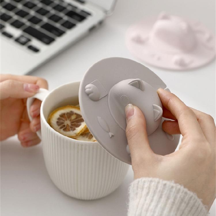 Silicone Cup Lid Heat Resistant Dishwasher Safe For Coffee Mugs