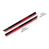2 ks Samolepky na auto závodní pruhy Vinylové obtisky Vnější doplňky Pro BMW řady 3 E46 E90 F30 E30 E36 M3 E92 F31 G20 E93 F34 G28
