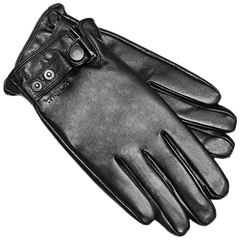 Pierre Cardin Men's Warm Leather Driving Gloves