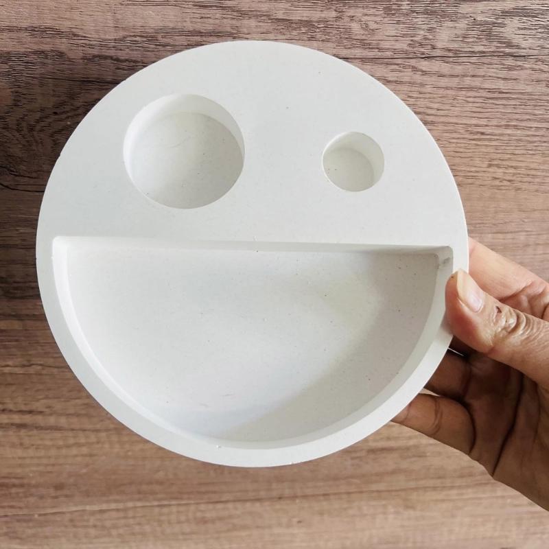 Flexible Sturdy Silicone Mould Fashion Accessory for Making Unique Round Shaped Candle and Home Decorations