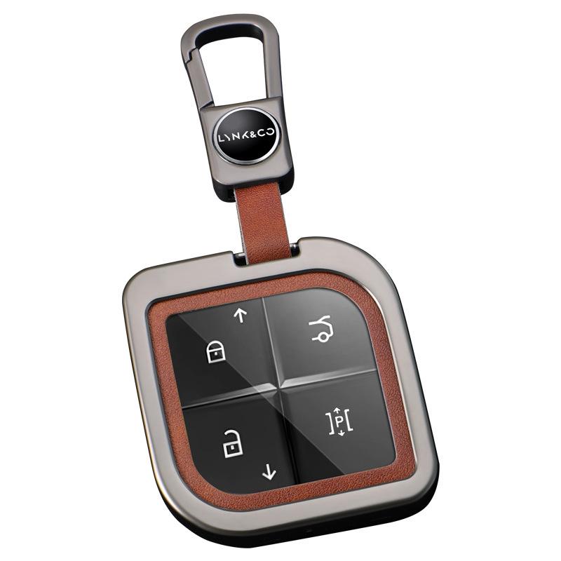 Lynk & Co 08 Schlüsselhülle 2023: Metall-Schnallen-Schutzhülle für 08EMP-Fernbedienung