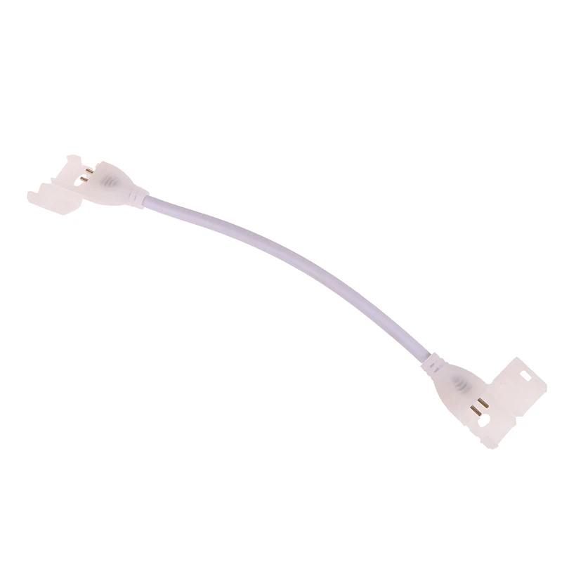 1PCS 220V EU LED Strip Plug For Cob 360LEDs 12mm Light Strip Connector 2pin COB Led Strip Light Fix Clips Connector Accessories
