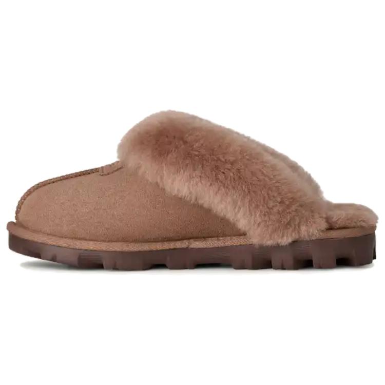 UGG Coquette Slipper Rocky Oak Women Sneakers Brown 5125-RYK