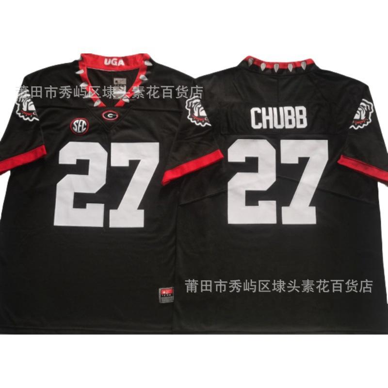 NCAA College Football Jersey Bulldogs Georgia Bulldogs Embroidery Spot Custom