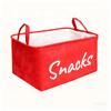 Cotton-Linen Home Foldable Storage Box Large Capacity Storage Basket Multi-Functional Storage Tote Toy  Basket for Bedroom