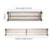 2pcs Drawer Dividers Retractable Divider Partition Adjustable Storage Tools DIY Organizer Wardrobe Closet Punch-free Separator