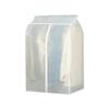 Transparent Clothes Hanging Dust Cover Dress Suit Coat Storage Bag Case Organizer Wardrobe Dress Clothing Hanging Dust Proof Bag