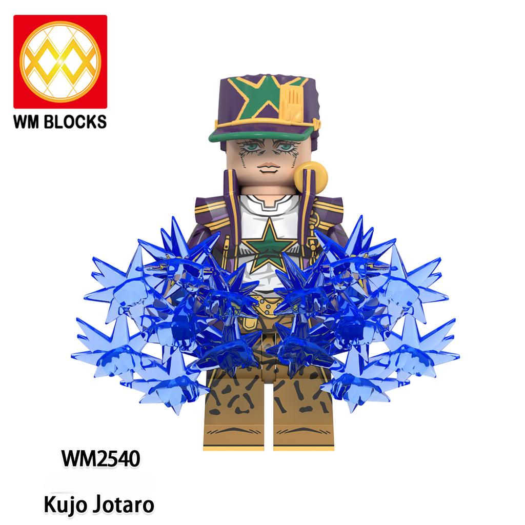 WM6160 Anime Building Blocks – DIY Mini Action Figures, Collectible Japanese Anime Character Toys