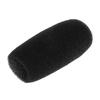 F Fityle 5-Piece Set of Microphone Windshield Covers, Sponge Windscreen, Approx. 20mm Inner Diameter, Replacement for Headsets, Intercoms, and Loudspe