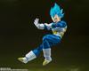 TAMASHII NATIONS S.H.Figuarts Dragon Ball Super Super Saiyan God Super Saiyan Vegeta - Unwavering Saiyan Pride - Approximately 135mm PVC & A