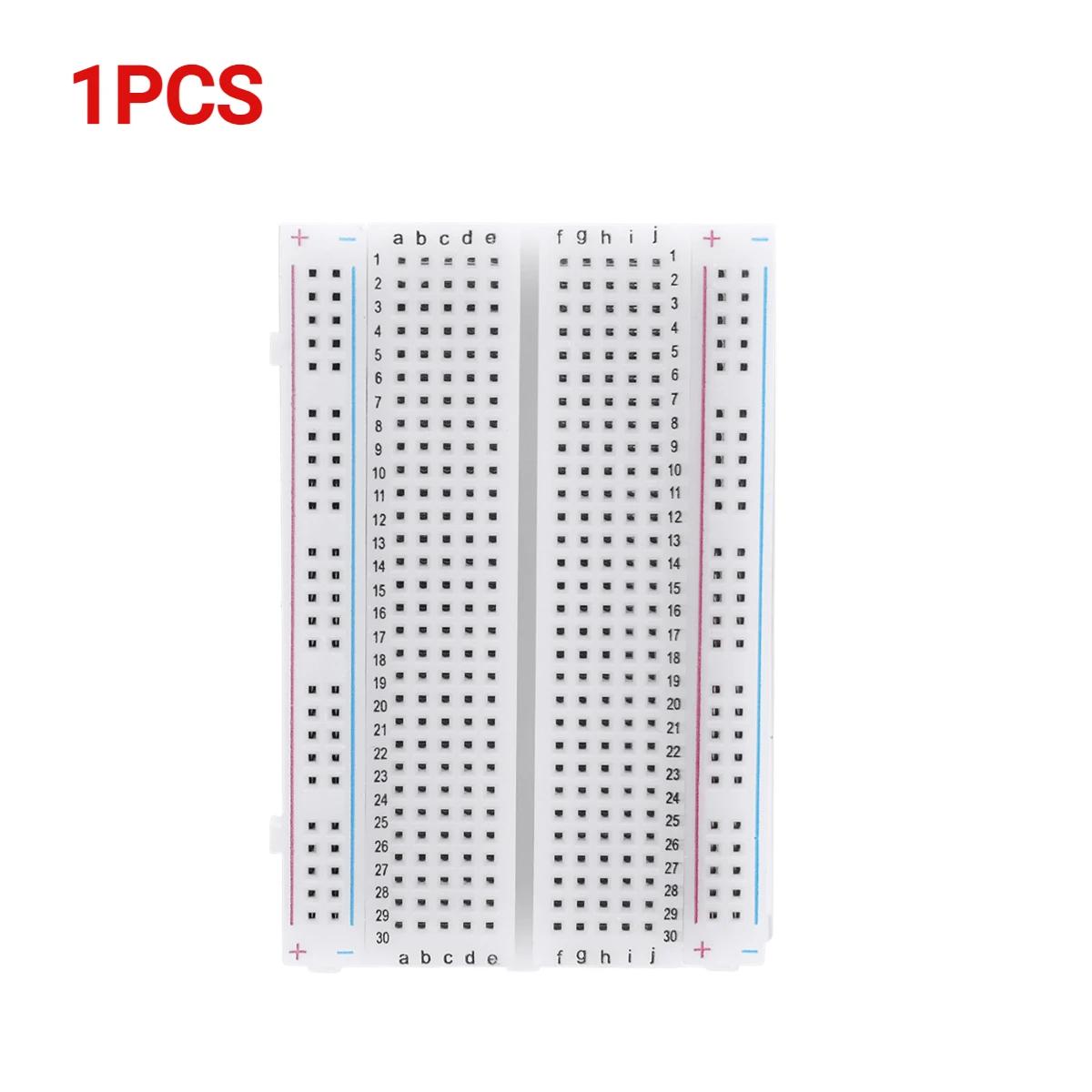 

400 Tie Points Solderless PCB Breadboard Spliceable Universal Test Protoboard DIY Mini Bread Board for Bus Test Circuit Board