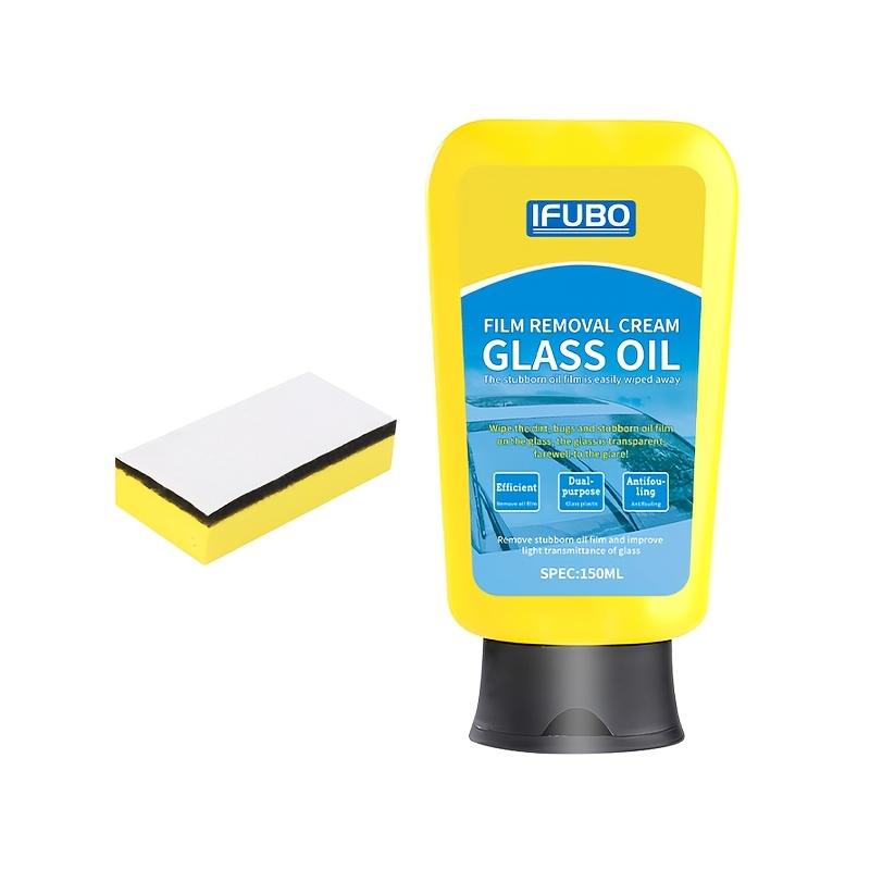 Средство для удаления масляной пленки со стекла автомобиля Полировка стекла Композитные дворники Полировка стекла автомобиля Чистые окна Автокосметика жёлтый