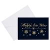 Stobok 1 Set Frohes Neues Jahr Kartenwünsche Neujahrsgrußkarte Leer Neujahrsgeschenkkarte Mit Umschlag