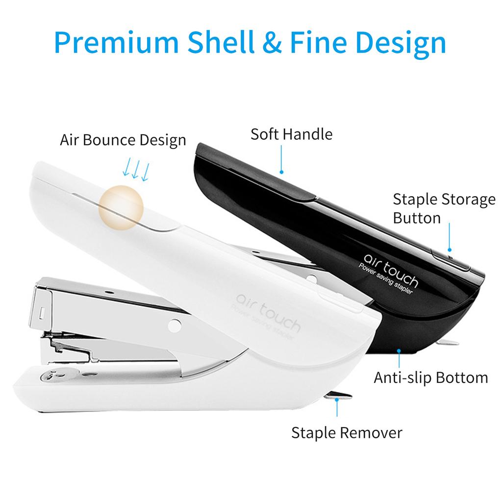 KW-triO Desktop Stapler 20Sheet Capacity for Paper Binding Reduced Effort Suitable for 24/6 26/6