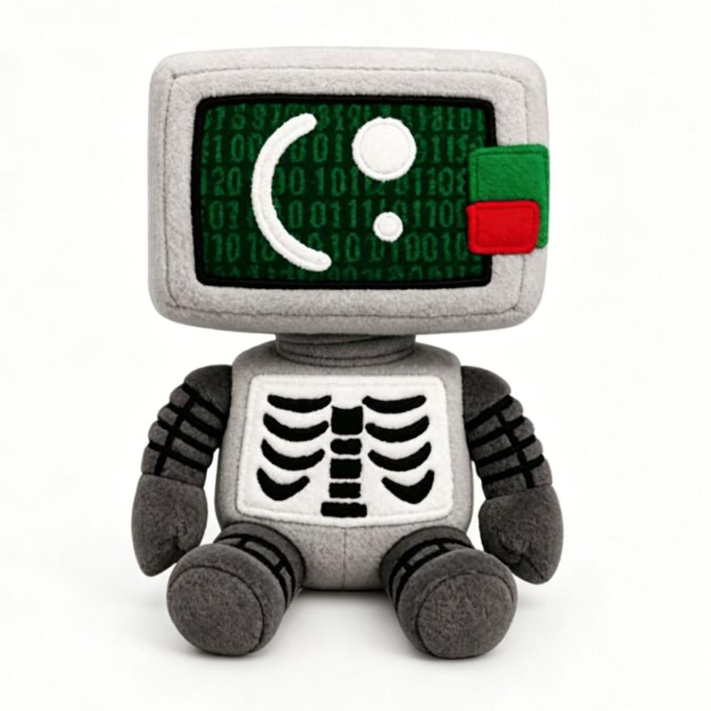 Killdroid Plush Game Die Of Death Killdroid Badware Plush Fans Peripheral Product Children Gift Dolls Birthday Gift