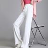 Fashionable Summer Loose Straight-Leg Split Pants for Women