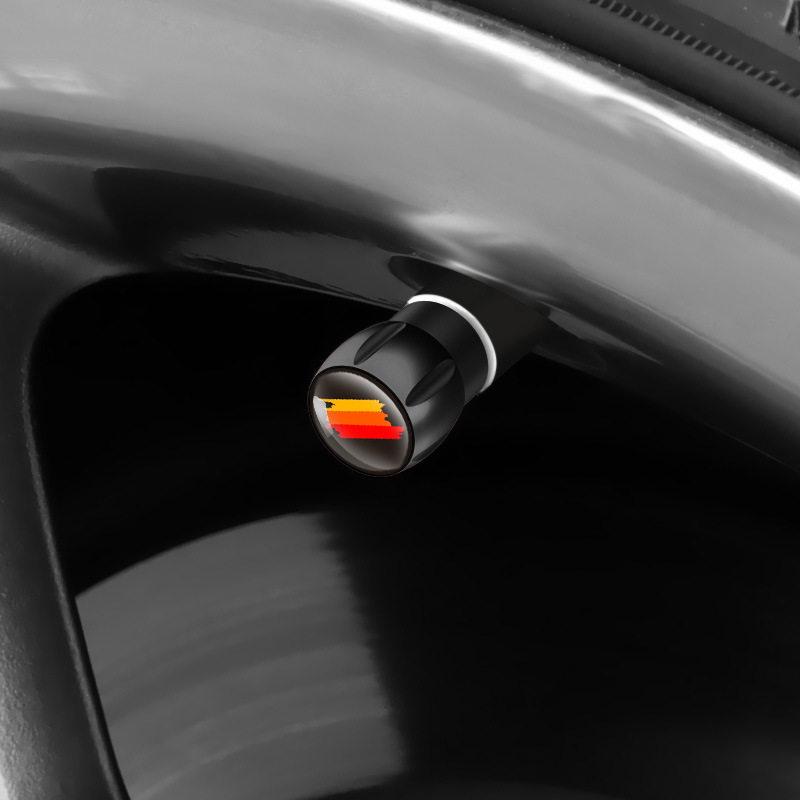Universal Aluminum Alloy Tire Valve Stem Cap for BMW & Mercedes-Benz