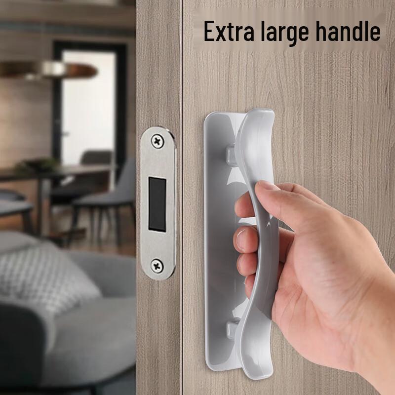 

Adhesive Punch-Free Door Drawer Refrigerator Handles 10-Pack