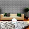10PCS 3D Wallpaper PE Foam DIY Wall Stickers Home Decoration Wall Decoration Embossed Masonry Living Room Bedroom Background Decoration