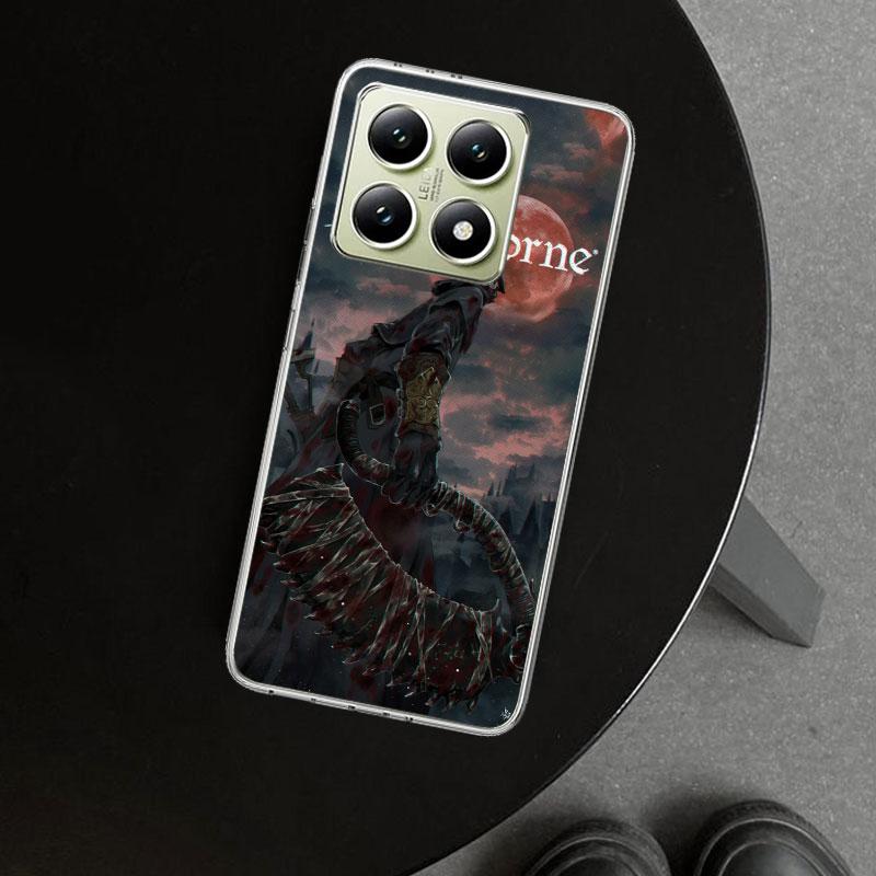 Bloodborne Game Phone Case Cover for Xiaomi Redmi Note 15 14 13 12 11 Pro Plus 14S 12S 11S 11T 11E 10S 10 Customized Fundas Redm