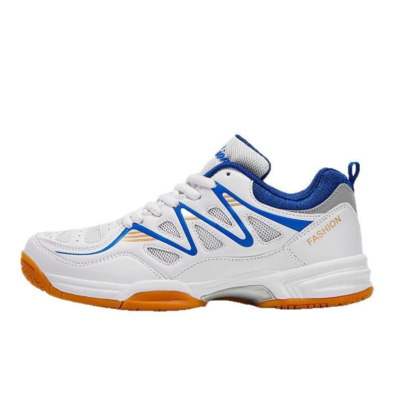 Badminton Shoes Men's and Women's Indoor and Outdoor Non-slip Wear-resistant Mesh Breathable Table Tennis Training Sports Shoes Tennis Shoes