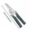 Upgrade cutting tool 1 piece multi-function folding wire stripper crimping pliers cable cutters