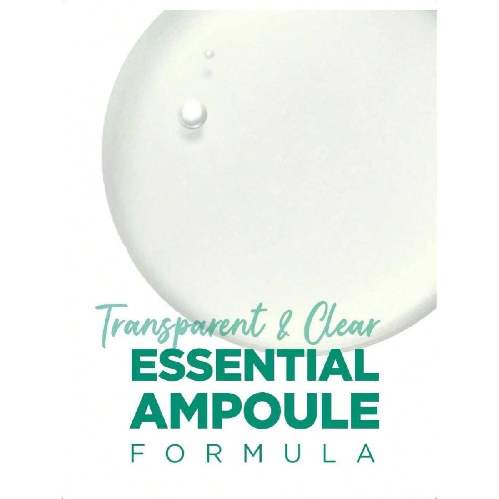 Ample:N Centel Calming Shot Ampoule 100ml Soothing Face Serum Calm Irritated & Sensitive Skin - Redness Relief, Acne Spot Treatment & Moisturizing