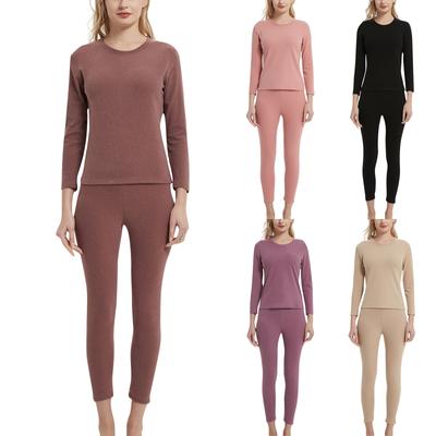 Women's Ultra Soft Thermal Underwear Long Johns Sets With Fleece Lined