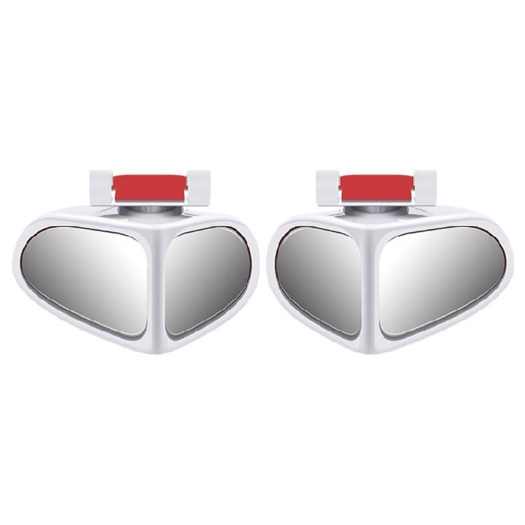 Vehicle Blind Spots Reflectors Glass, 360 Degree Adjustable, Easy Installation High Definition Lens for Better Rear View