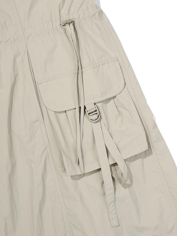 BBC EARTH W Out Pocket Dress_Beige
