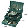 Green Velvet  Jewelry Storage Box for Women 2026 New High-end Exquisite Large Capacity Travel Jewelry Bag Jewelry Box Organizer